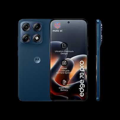 Motorola Edge 70 Pro, culoare Albastru, imagine 2