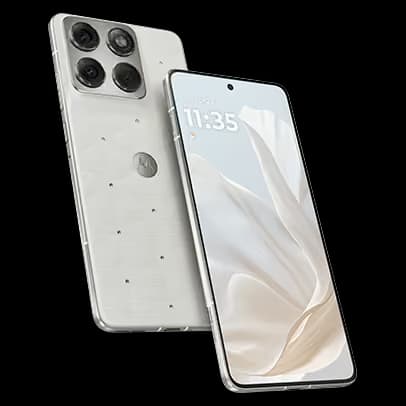 Motorola Edge 70 Swarovski, culoare Alb, imagine 2