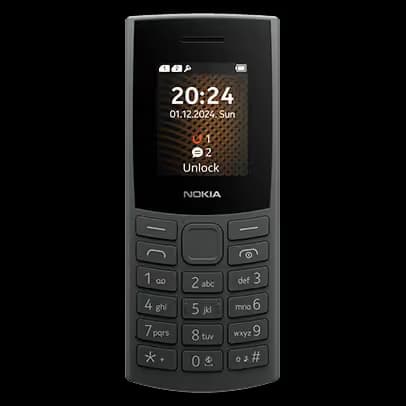 Nokia 105 2024, culoare Negru, imagine 2