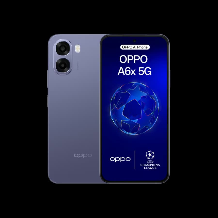 OPPO A6x, culoare Black Purple, imagine 1