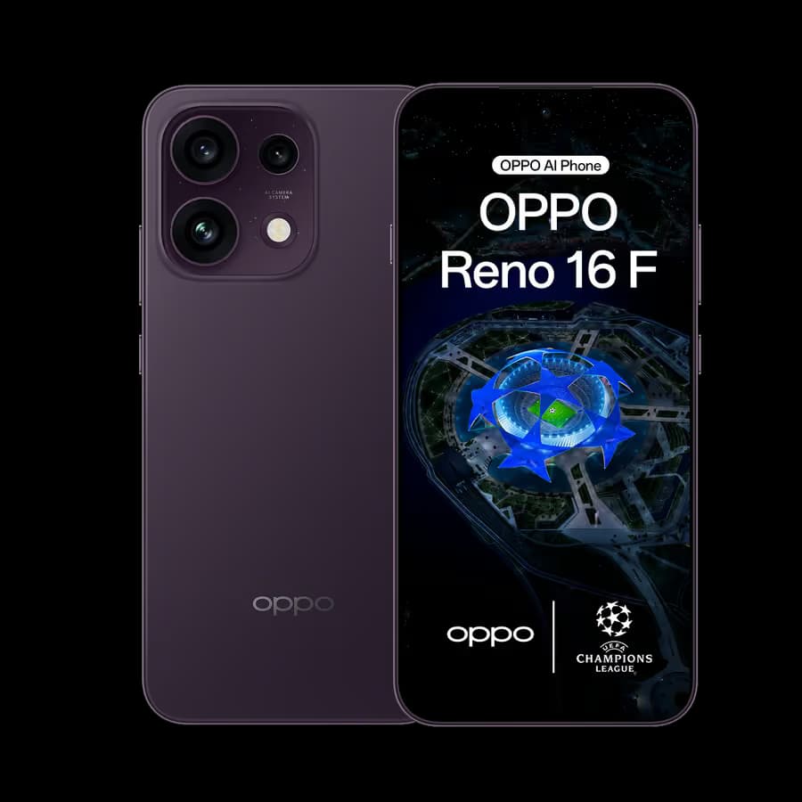 OPPO Reno 16 F, culoare Purple Black, imagine 1