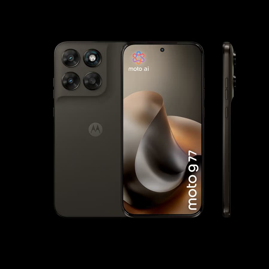 Motorola G77, culoare Pantone Black Olive, imagine 2
